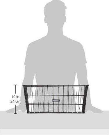 Productafbeelding Basil Fietsmand Zembla Zwart (44.12 l)