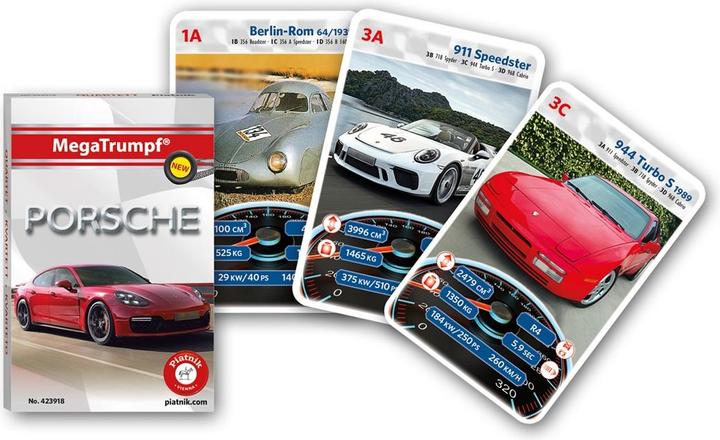 Produktbild Piatnik Quartett Porsche (Deutsch, 2 - 4 Spieler)