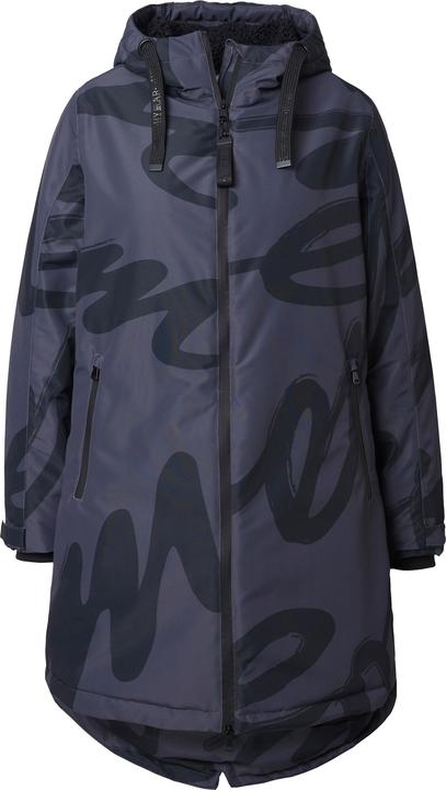 Ulla Popken HYPRAR Funktions-Mantel, wasserdicht, Teddyfutter, Kapuze