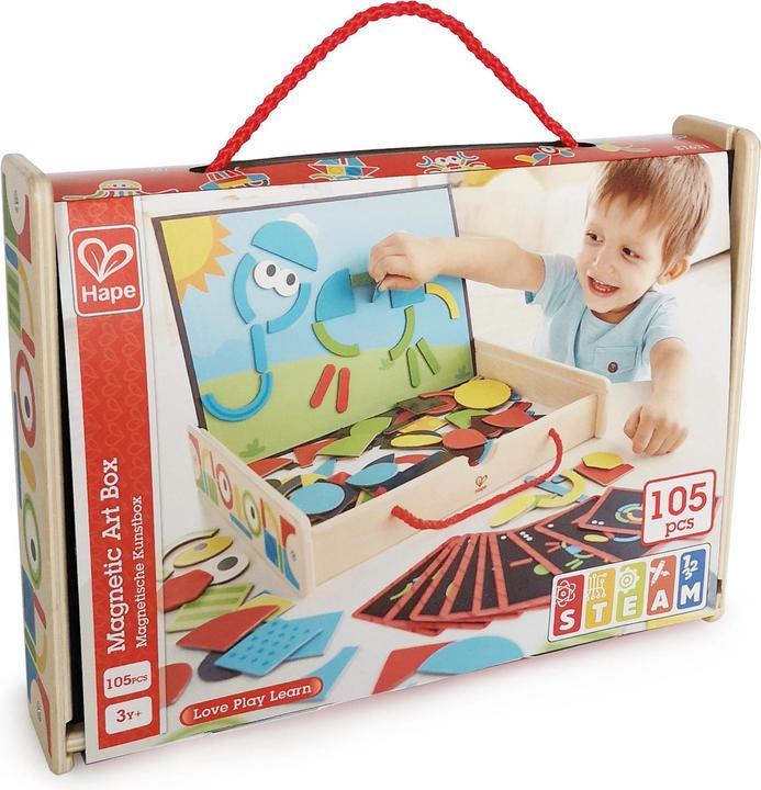 Hape Magnetische Kunstbox (Deutsch, Französisch, Italienisch, Englisch)