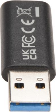 Image du produit V7 V7USB3AC, USB A, USB C, USB 3.2 Gen 1 (3.1 Gen 1), 10000 Mbit/s, Nero (USB 3.2 Gen 1)