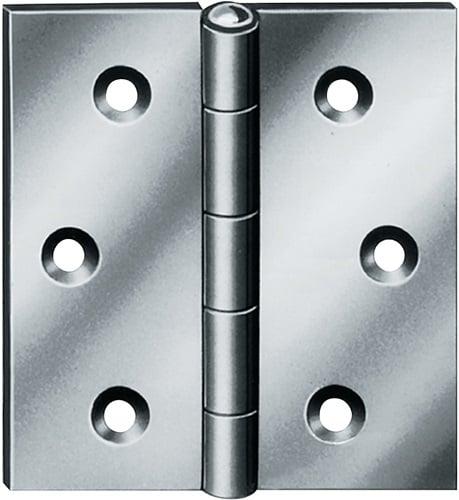 Produktbild Vormann Scharnier 10503 Höhe 30 mm Breite 30 mm Stärke 0,8 mm Edelstahl gerollt, käntig