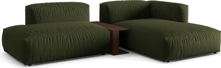 Image du produit Micadoni Canapé D'Angle Droit Modulaire, "Martina", 2 Places, 292x176x75 Fabriqué en Europe (Canapé modulaire, Canapé d'angle)