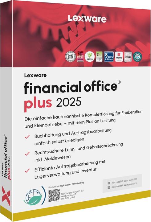 Image du produit Lexware financial office plus 2025 version annuelle (365 jours) (1 Utilisateur, 12 mois)