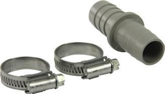 Immagine prodotto Nedis Prolunga con 2 fascette stringitubo | 19 mm | 19 mm | Grigio / Metallo (19 mm)