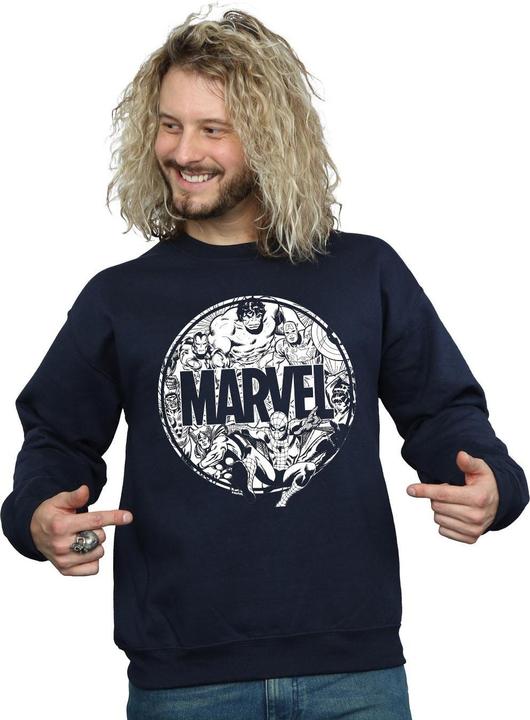 Actual product image Mens Logo Character Infill Sweatshirt (M)