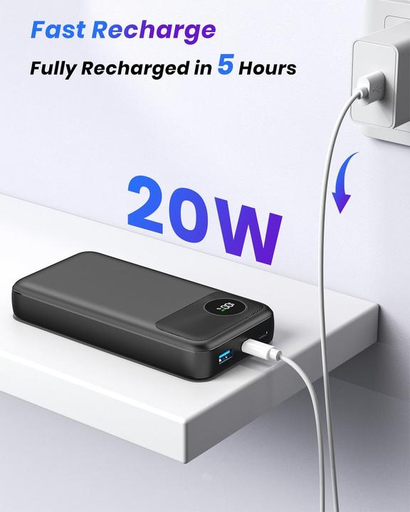 Actual product image A Addtop Powerbank K22P (20000 mAh, 22.50 W)