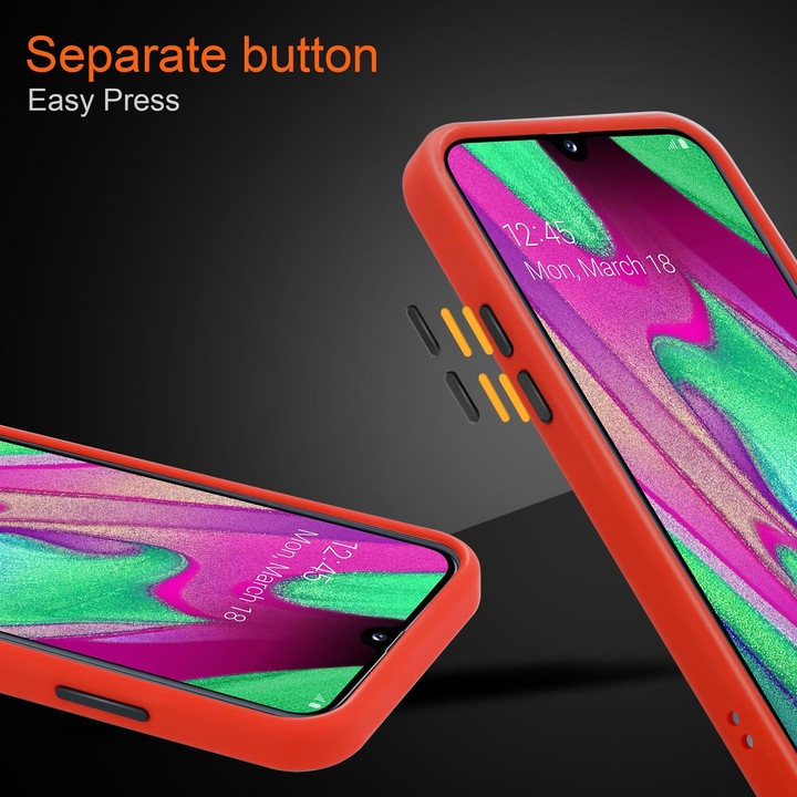 Produktbild Cadorabo Hybrid Matt Cover (Samsung Galaxy A40)