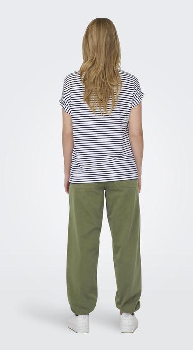 Actual product image Only Onlmoster Stripe S/S O-Neck Top Jrs Noos (S)