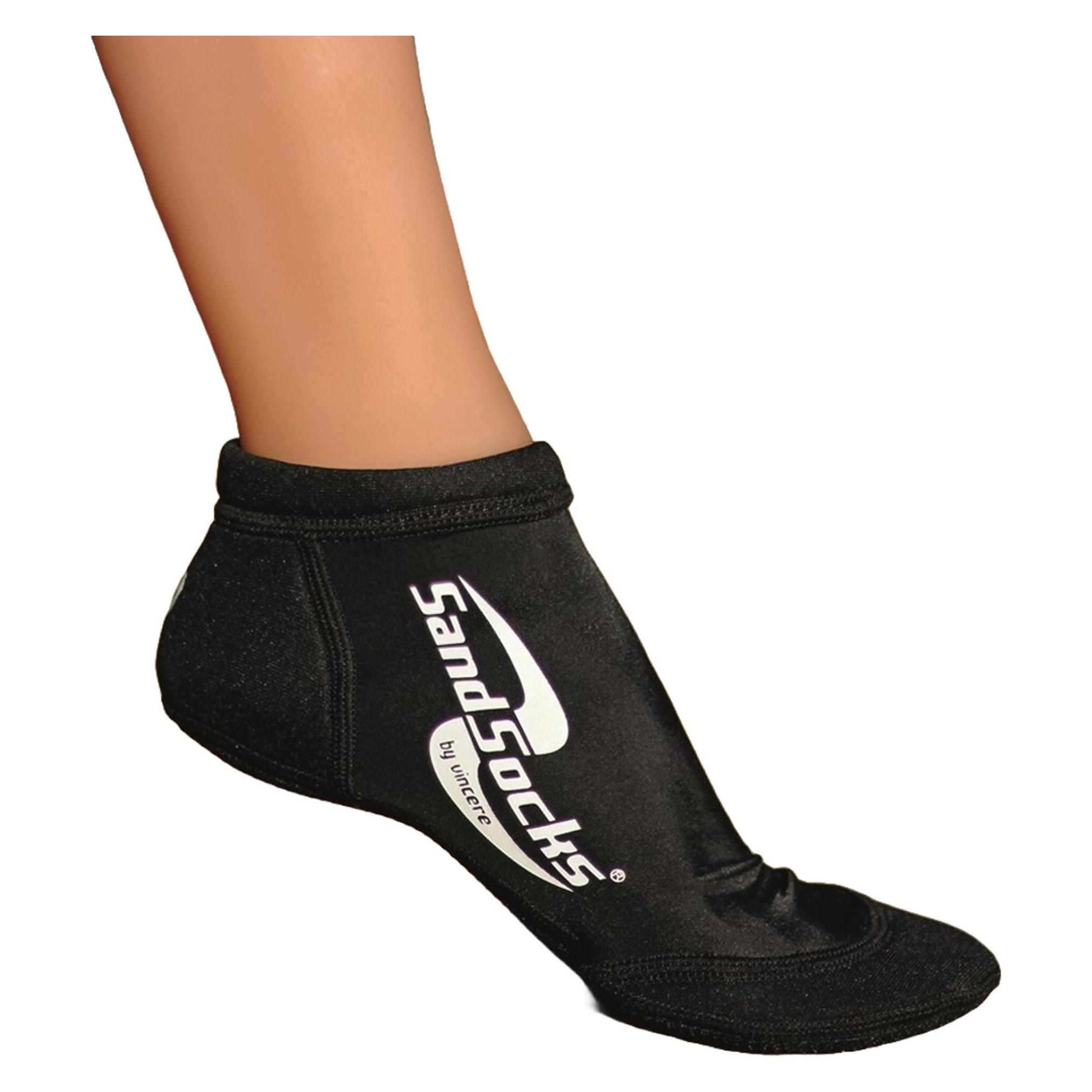 Rubbabu, Unisex, Sportsocken, Sprites Low Top Sand Socks (M), Schwarz