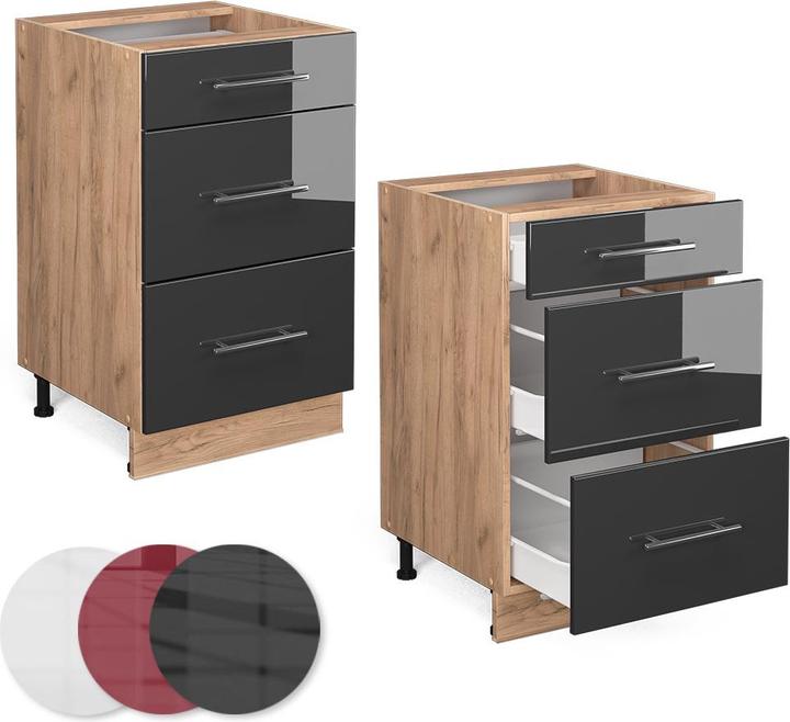 Produktbild Vicco Küchenunterschrank Fame-Line (50 x 60 x 81.5 cm)