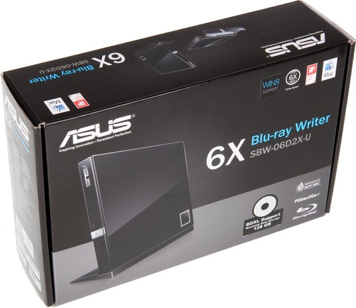 Actual product image ASUS Sbw-06d2x-U (Blu-ray drive)