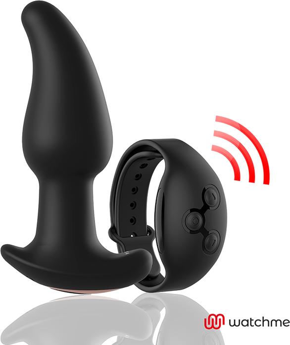 Actual product image Anbiguo Anal vibrator "Amadeus" with rotating beads and remote control