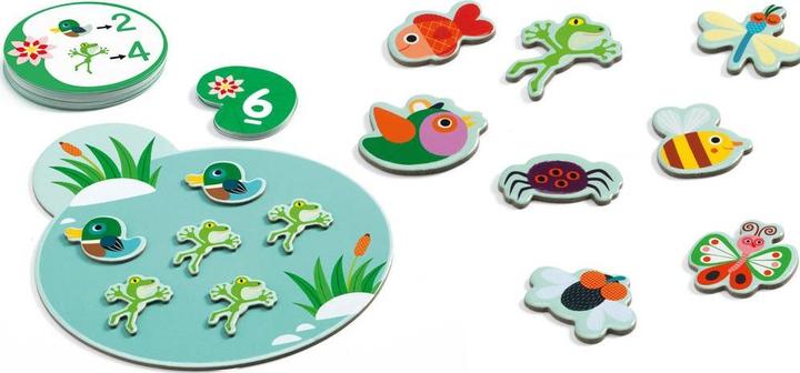 Produktbild Djeco Eduludo Addieren (Deutsch, Englisch, Französisch, Italienisch, 2 - 4 Spieler)