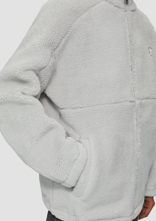 Produktbild s.Oliver Sweatshirt Fleecejacke aus Teddy-Plüsch (M)