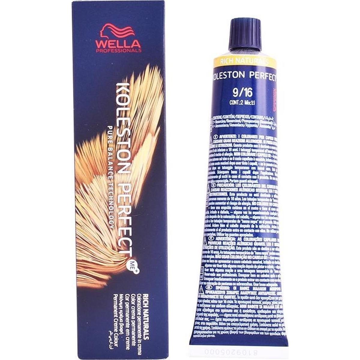 Wella, Tinta per capelli, KOLESTON PERFECT ME+ RICH NATURALS 9/16 60 ml (9/16)
