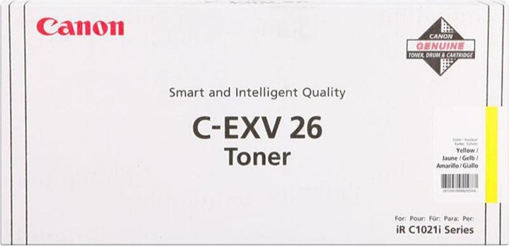 Actual product image Canon C-Exv 26 (Y)