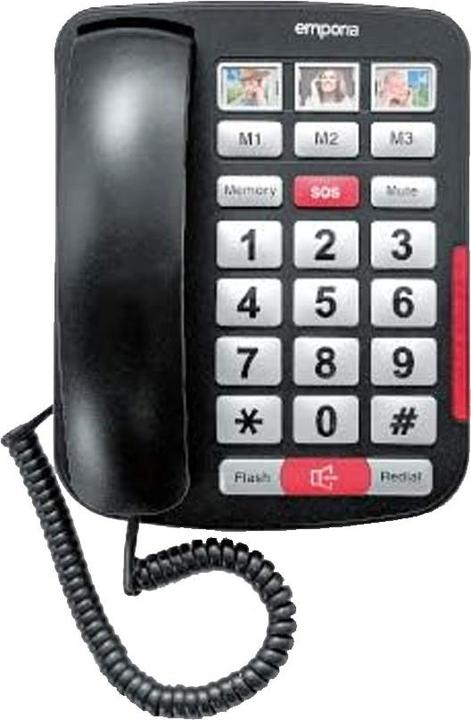 Actual product image Emporia AMPLI40 Telephone Black