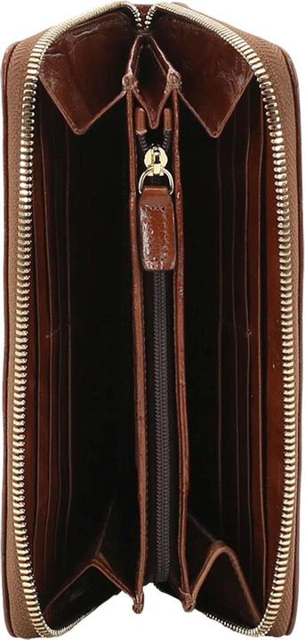 Actual product image Abro Leather Maxi Cocco Zip Wallet