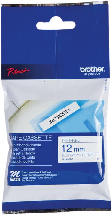Actual product image Brother M-K233bz (1.20 cm, White)