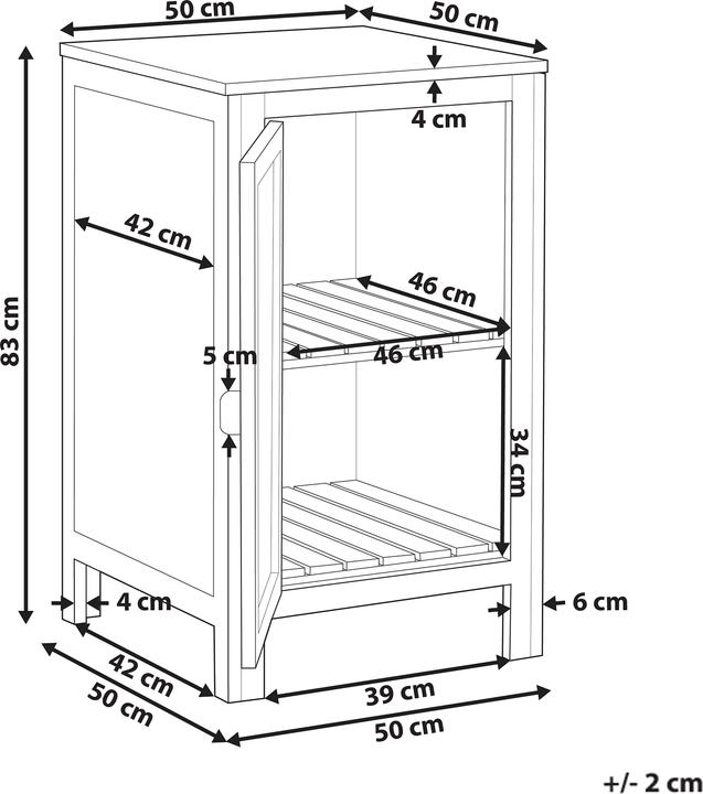 Actual product image Beliani Brucoli