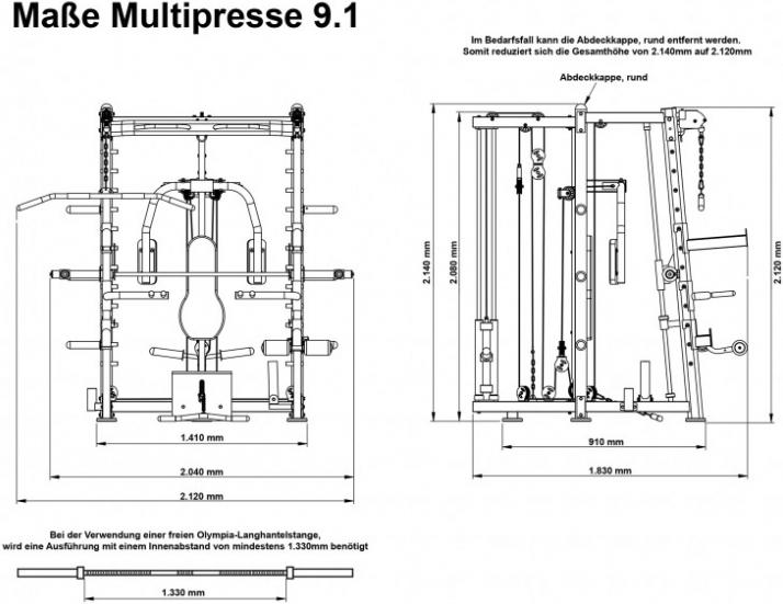 Image du produit Maxxus Multipresse 9.1