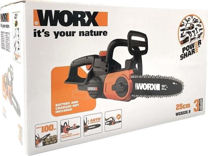Produktbild Worx WG322E.9 (Akku Kettensäge)