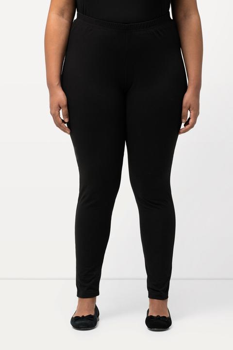 Actual product image Ulla Popken Stretch Knit Elastic Waist Slim Leggings (50, 52)