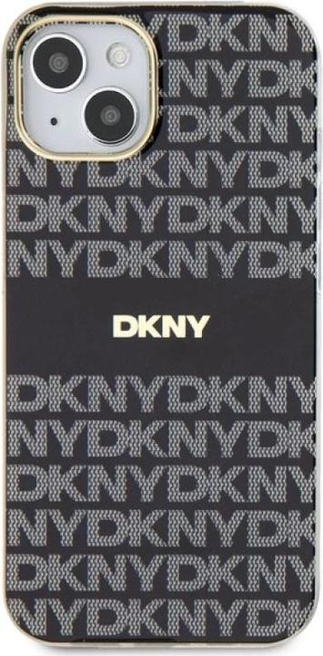 Actual product image DKNY DKHMP15MHRHSEK iPhone 15 Plus / 14 Plus 6.7" czarny/black hardcase IML Mono & Stripe MagSafe (Apple iPhone 14 Plus, Apple iPhone 15 Plus)