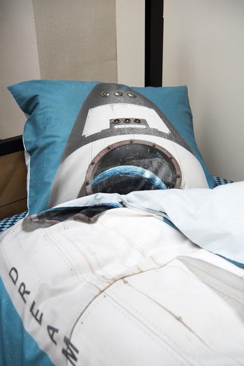 Actual product image Snurk Rocket blue (160 x 210 cm, 65 x 100 cm)