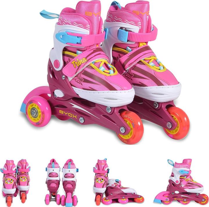 Byox Inline skates children Trina 3 in 1, 30-33 (30, 31, 32, 33)