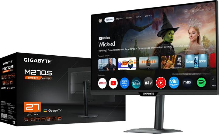 Produktbild Gigabyte M27QS (2560 x 1440 Pixel, 27")