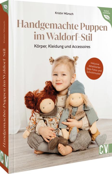 Actual product image Handgemachte Puppen im Waldorf-Stil (German, Kristin Wünsch, 2023)