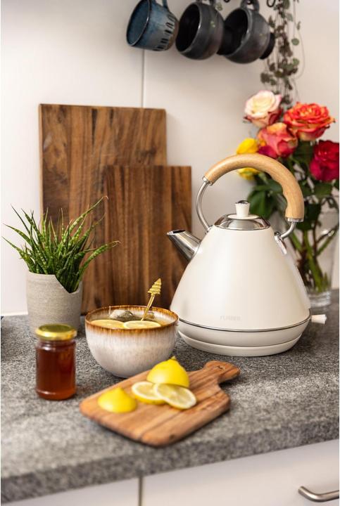 Immagine prodotto Furber Bollitore Bardot da 1,7 l, beige (1.70 l)