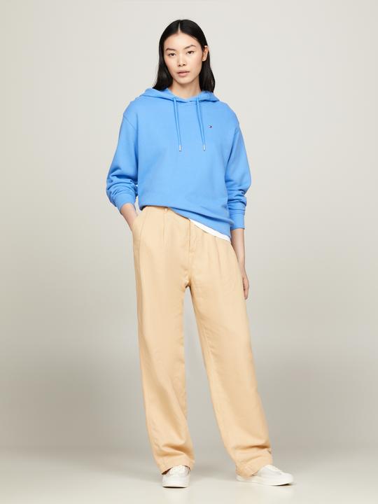 Immagine prodotto Tommy Hilfiger Maglia con cappuccio con bandiera del Regno per le donne sul petto (XS)