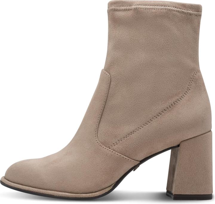 Taupe suede