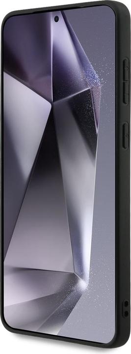 Image du produit BMW Case Leather Oversized Stripes MagSafe for Samsung Galaxy S25 Edge black (Samsung Galaxy S25 Edge)