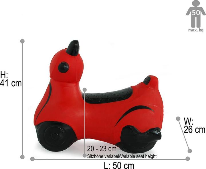 Image du produit Jamara Trottinette gonflable