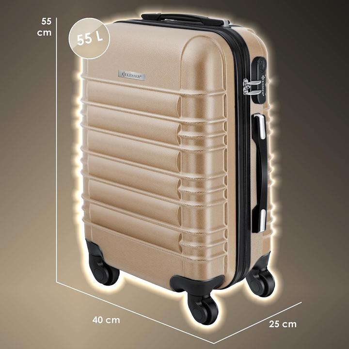 Actual product image Kesser Handgepäck-Reisekoffer (55 l)