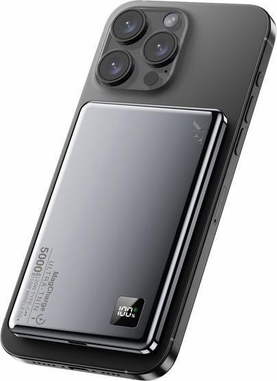 Image du produit KF Senior Banque d'alimentation Premium Super Slim MagSafe Wireless PD 5000mAh (5000 mAh, 20 W, 19.25 Wh)