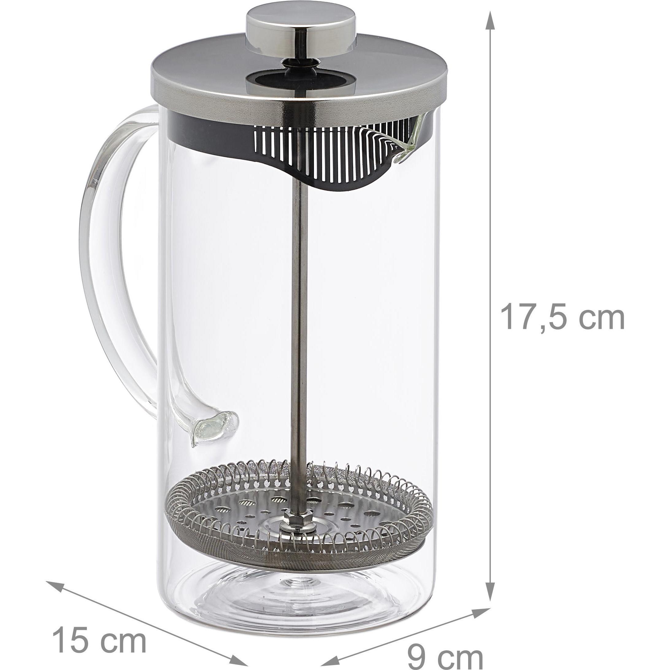 Thumbnail - Relaxdays Kaffeebereiter, Kaffeebereiter, Transparent