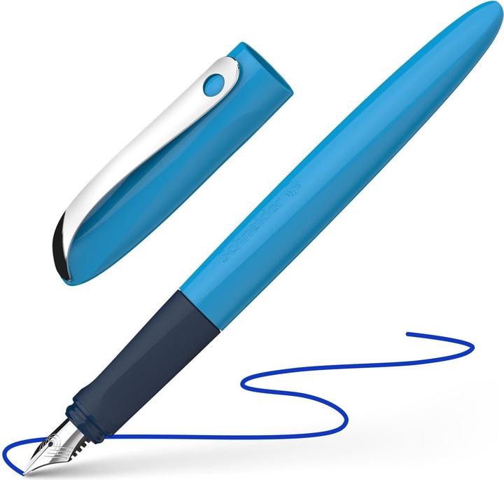 Actual product image Schneider Writing fountain pen Wavy A blue (Blue, 1 x)