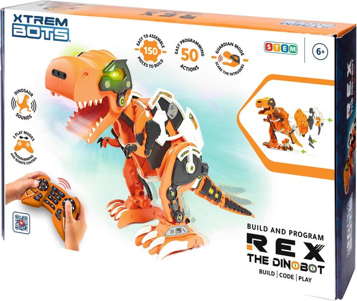 Actual product image Xtrem Bots Rex the Dinobot
