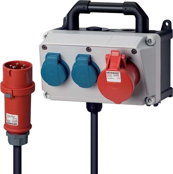 Actual product image Mennekes MEN 910032 Socket outlet combination (2x)