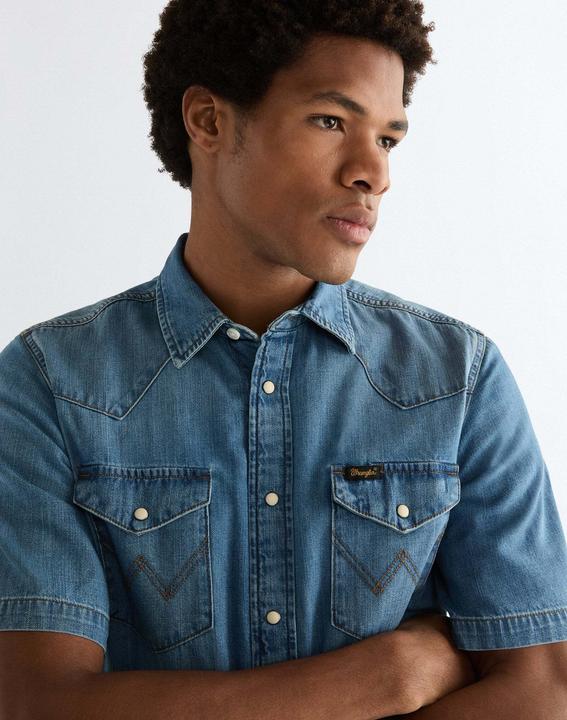 Immagine prodotto Wrangler Jeanshemd Shortsleeve Western (L)
