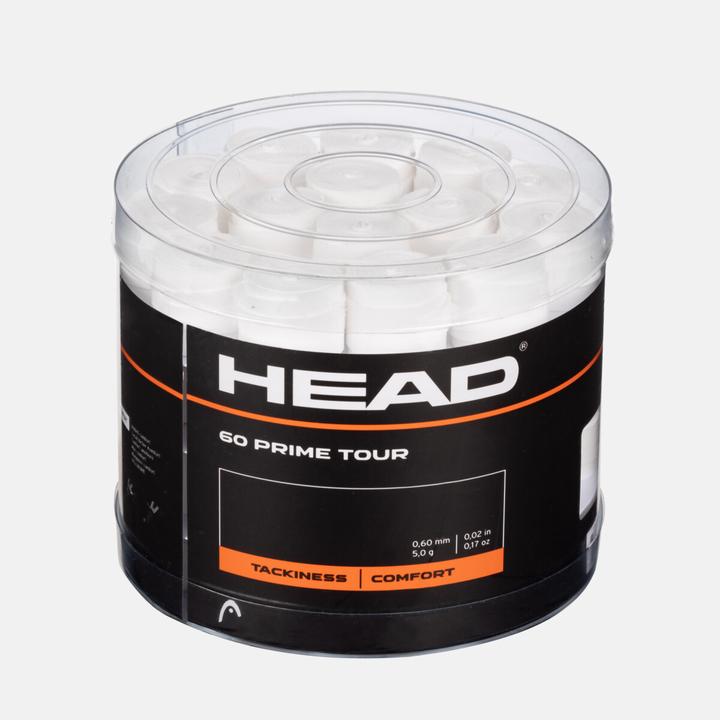 Actual product image Head Prime Tour Overgrip 60 Pack white