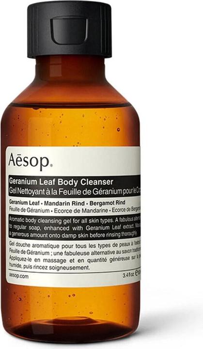 Nährwerte und Zutaten Aesop Geranium Leaf Body Cleanser (100 ml)