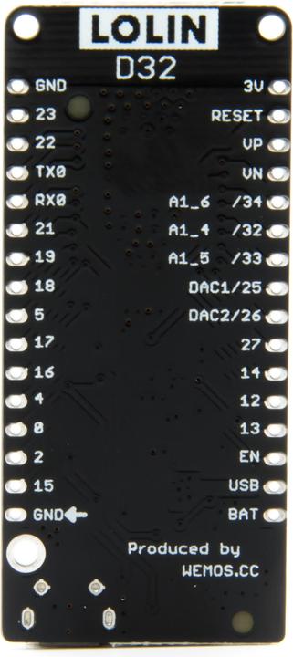 Image du produit Purecrea Carte LOLIN D32 ESP32 4 Mo FLASH