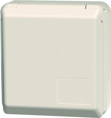 Produktbild Mennekes MEN 4901 16A2P+E 230V SCHUKO-Anbaudose Cepex IP44