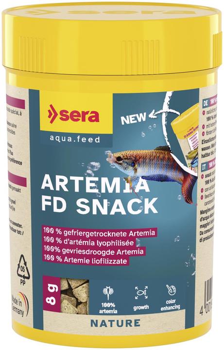 Image du produit Sera FD Shrimps Artemia 100ml (Crevettes, 100 ml)